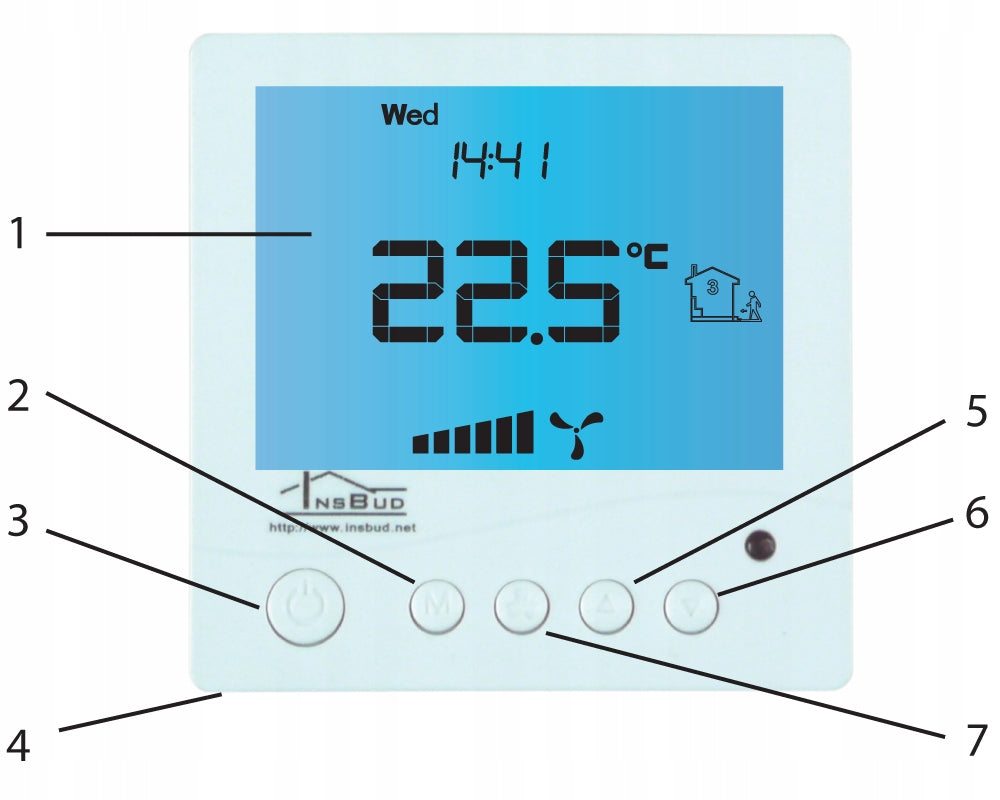 Zehnder ComfoAir Basic recuperator controller Brand IB