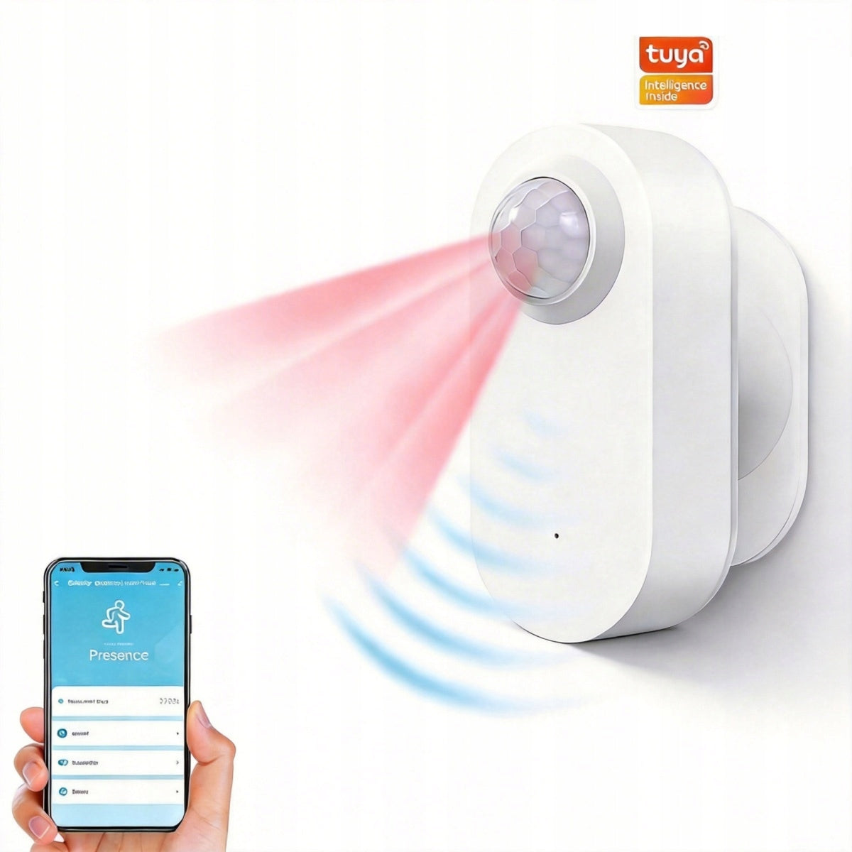 ZigBee Presence Sensor 24G mmWave Radar for Smart Home Manufacturer code 6974496889095