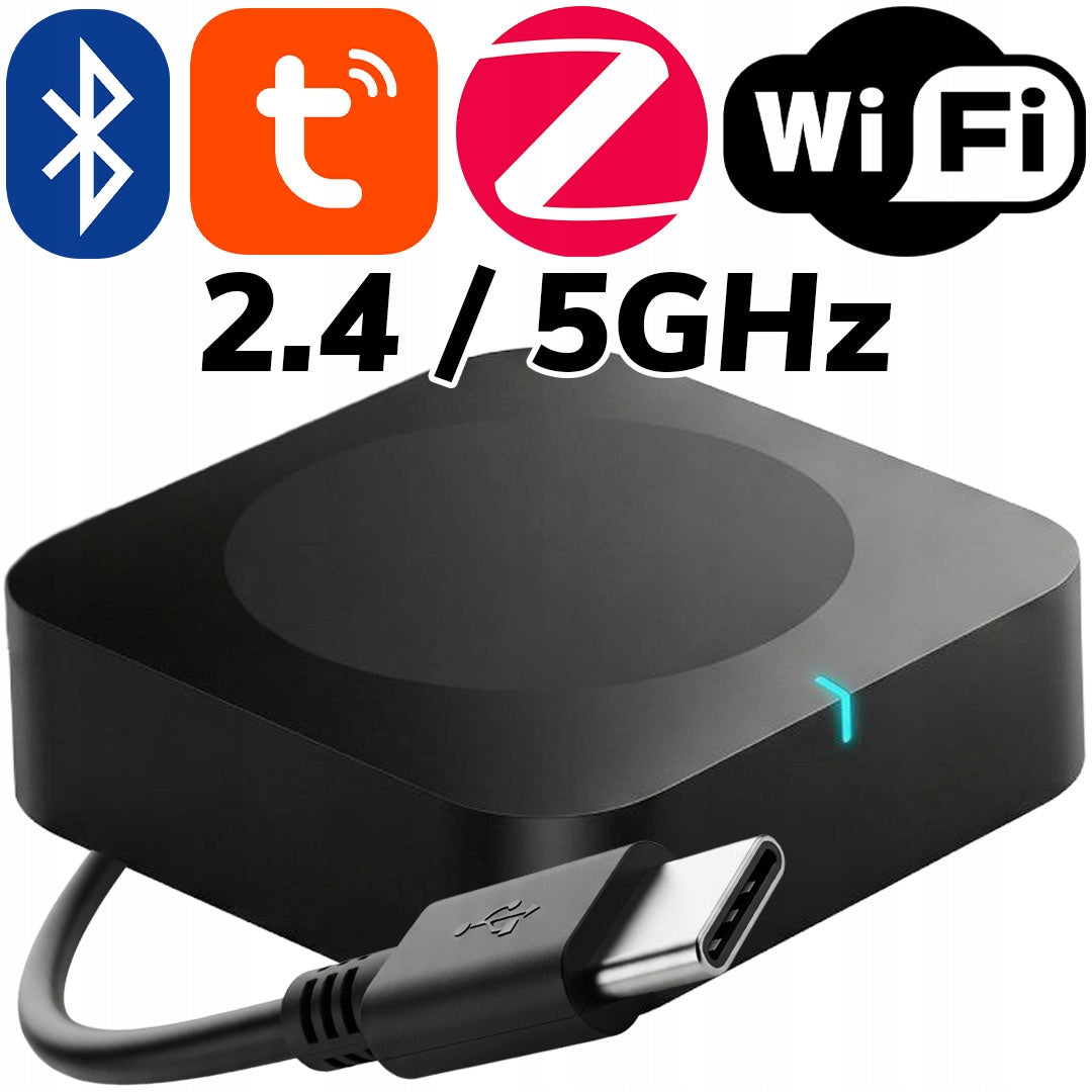 ZigBee Tuya Dual Band WiFi 2.4/5GHz Bluetooth BLE Sigmesh USB-C Packaging status original