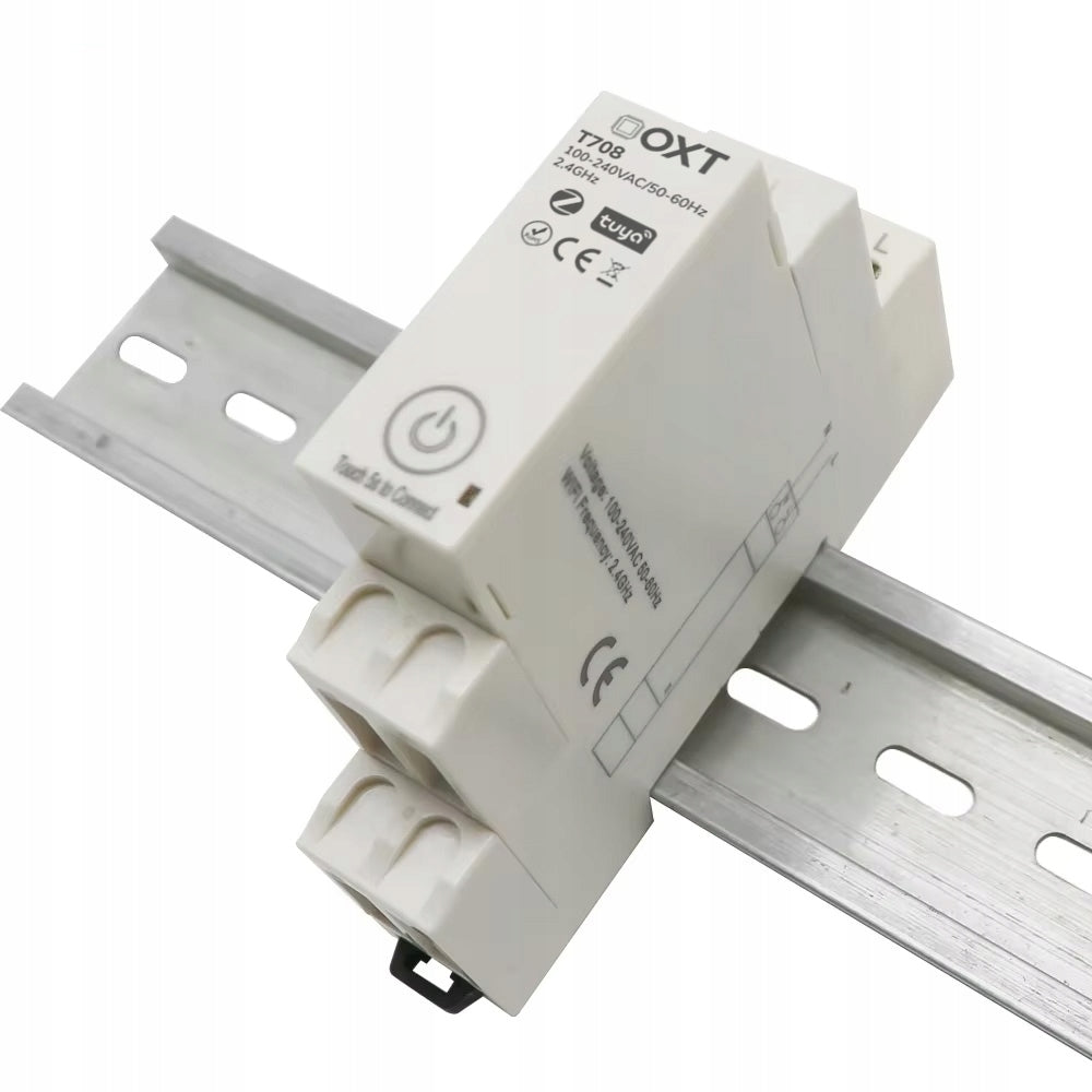 ZigBee gate for DIN Rail WiFi TUYA Smart Life OXT Manufacturer code T708
