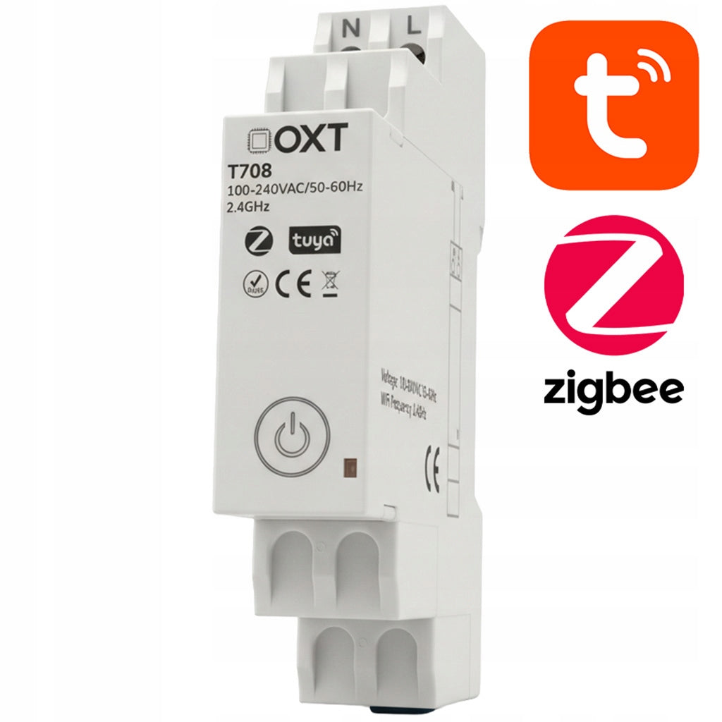ZigBee gate for DIN Rail WiFi TUYA Smart Life OXT