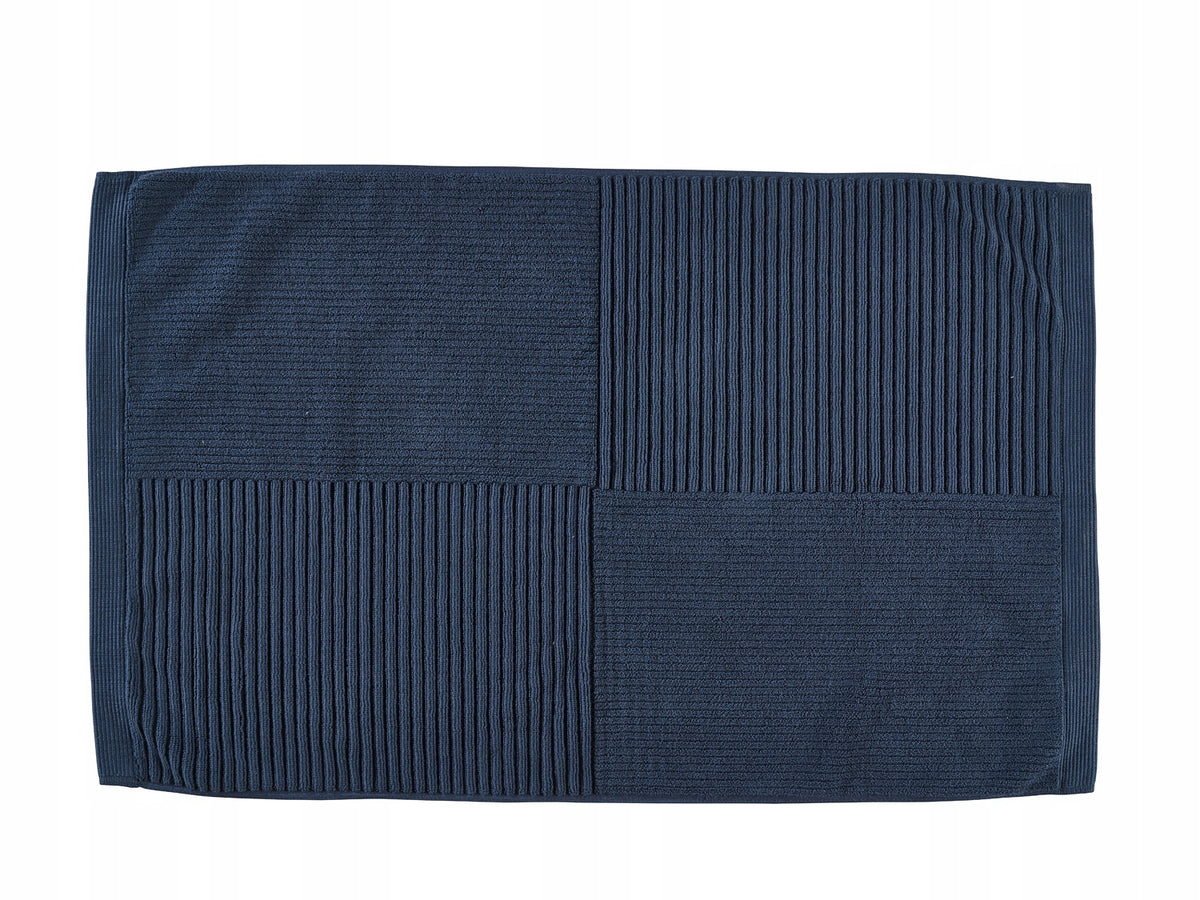 Zone Denmark Classic Bath Mat 80 x 50 cm Navy Blue