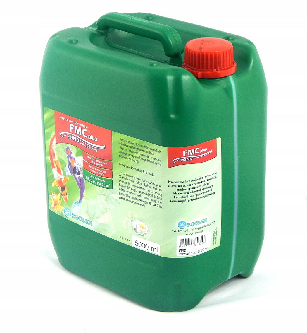 Zoolek AQUACLAR Pond 5000ml Clarifying preparation Preparation type Multicomponent