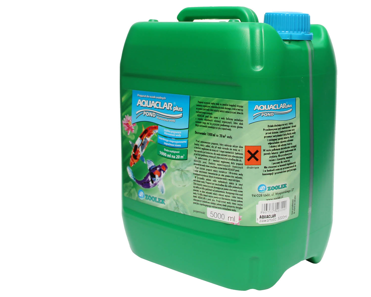 Zoolek AQUACLAR Pond 5000ml Clarifying preparation Volume 5 l
