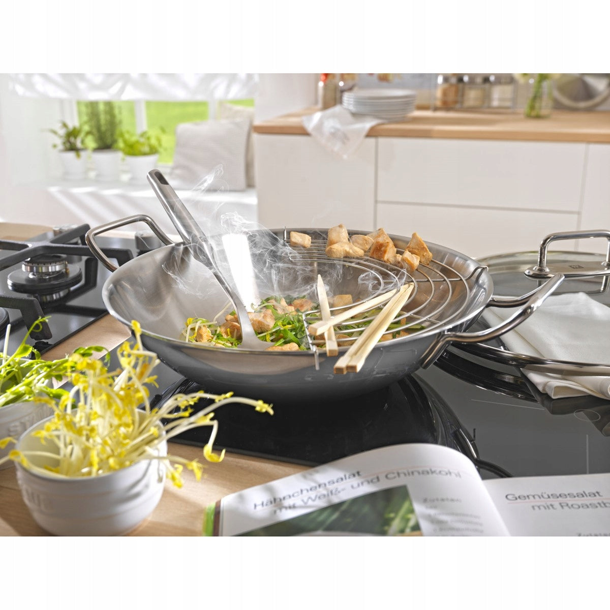 Zwilling Zwilling Plus Wok with lid 32 cm ORIGINAL Dystr. PL Brand Zwilling