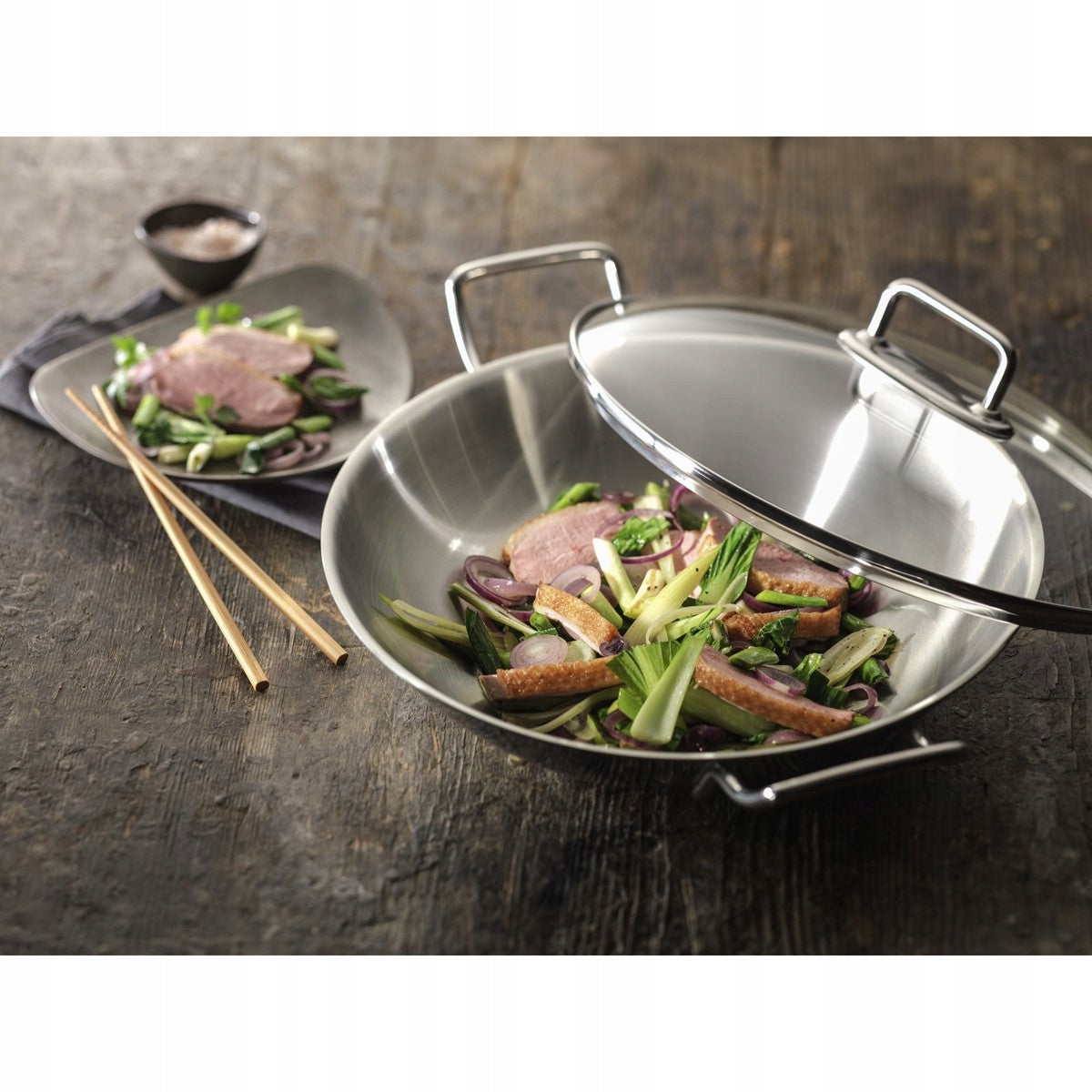 Zwilling Zwilling Plus Wok with lid 32 cm ORIGINAL Dystr. PL Diameter 32 cm