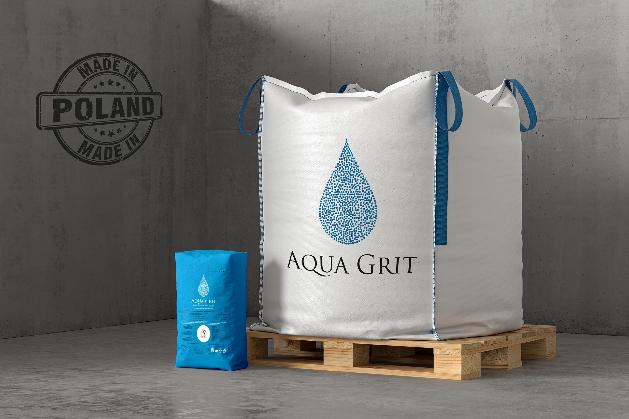 Kvarcinis smėlis siurbliui Aqua Grit, 0,45–1,5 mm, 20 kg