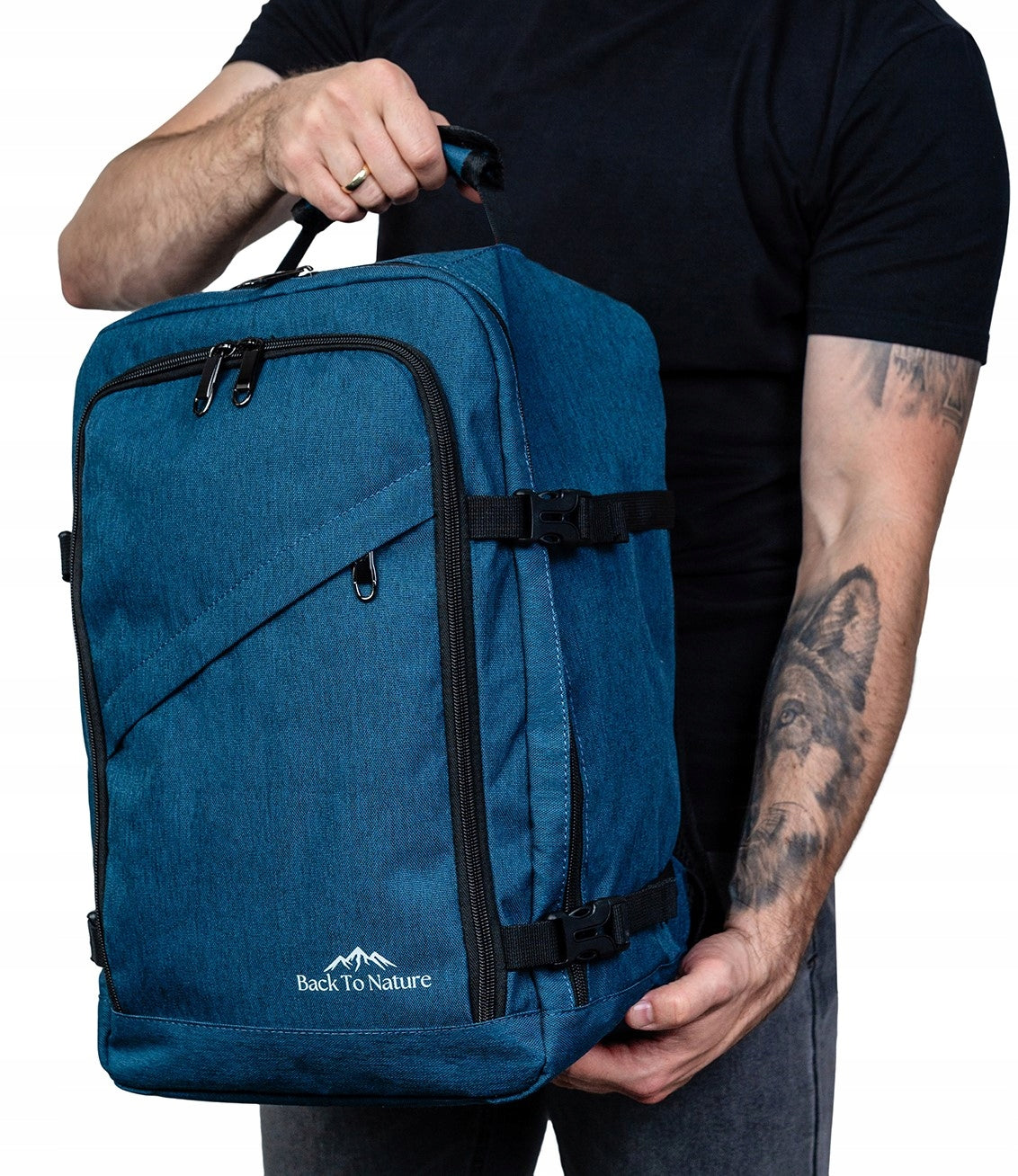 backpack 40x30x20 for airplane carry-on luggage travel ryanair wizzair bag