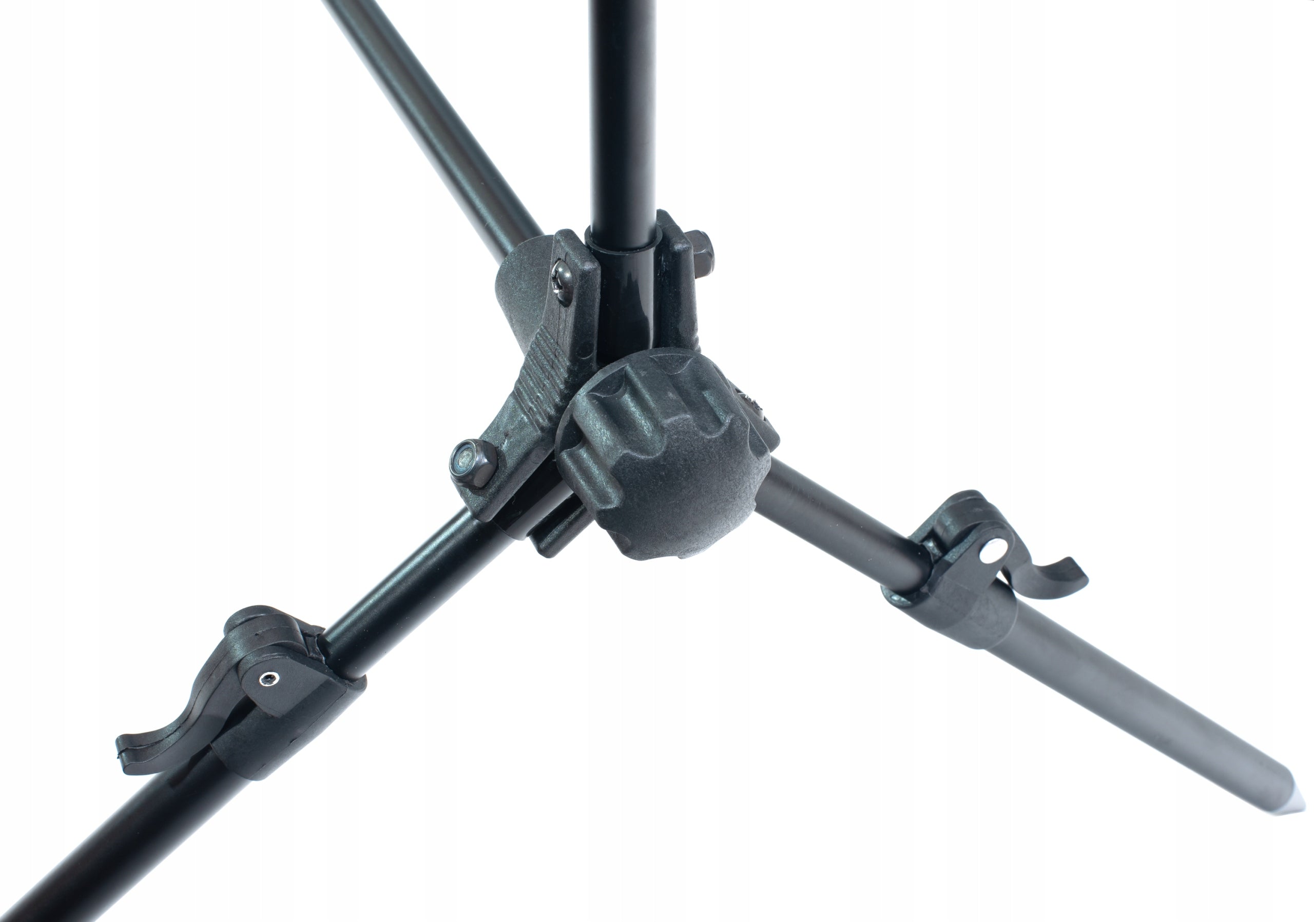 black CARP STAND neco STAND for 3 RODS ROD POD + forks Kind rodpod