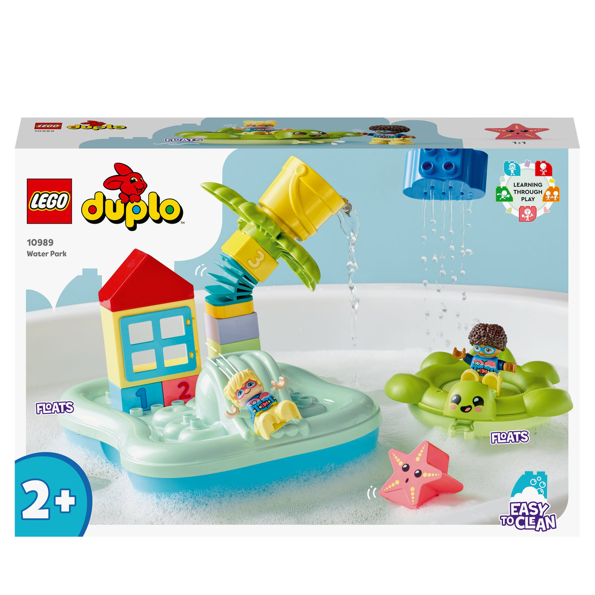 blocks LEGO DUPLO 10989 Water park Figurines Slide Bath Toy Brand LEGO