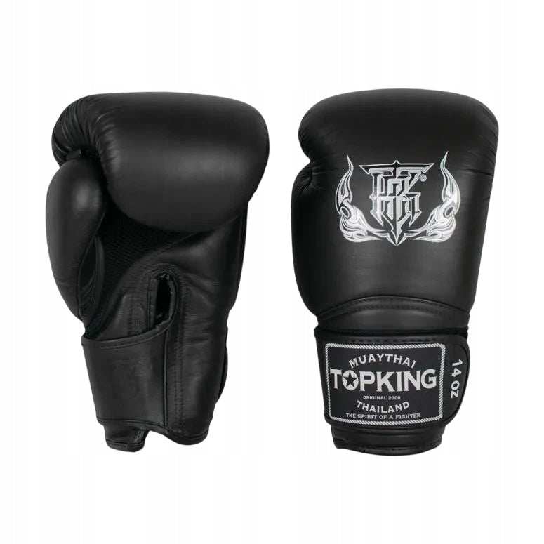 boxing gloves muay thai top king super air 14OZ BLACK