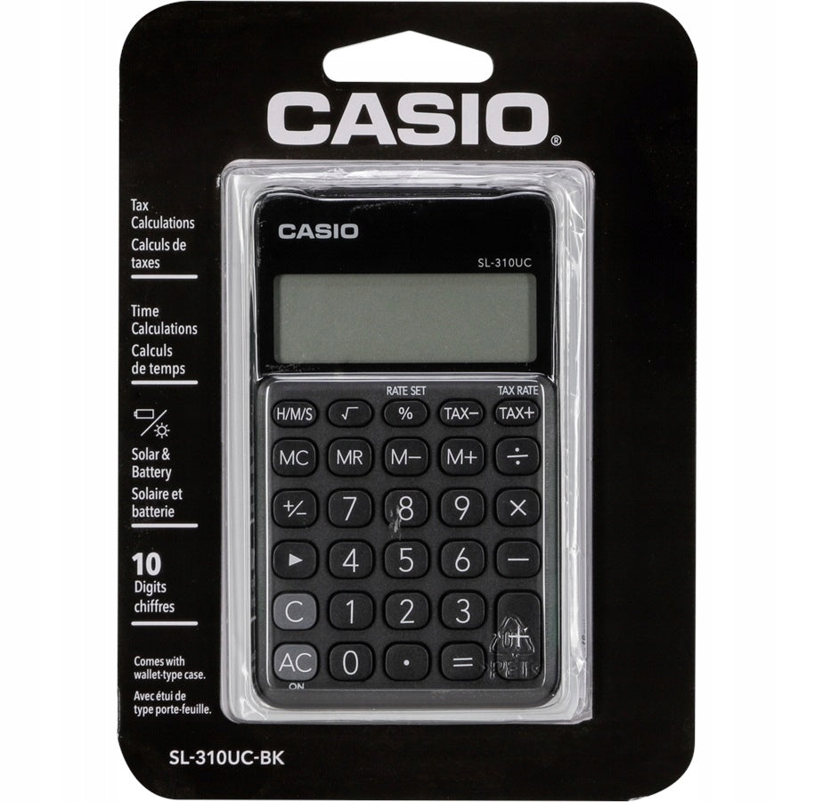 calculator CASIO SL 310 UC BK black Brand CASIO