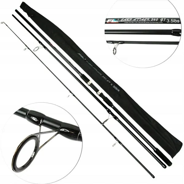 carp rod CARP FL CARP ATTACK 3,6m 3,5lbs carp ground