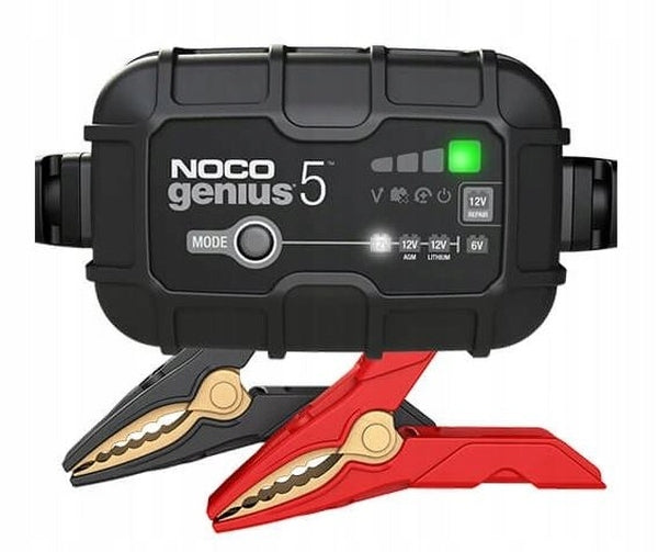 charger NOCO GENIUS 5 Intelligent 6V 12V 5A to EN EFB AGM Manufacturer's catalog number GENIUS5