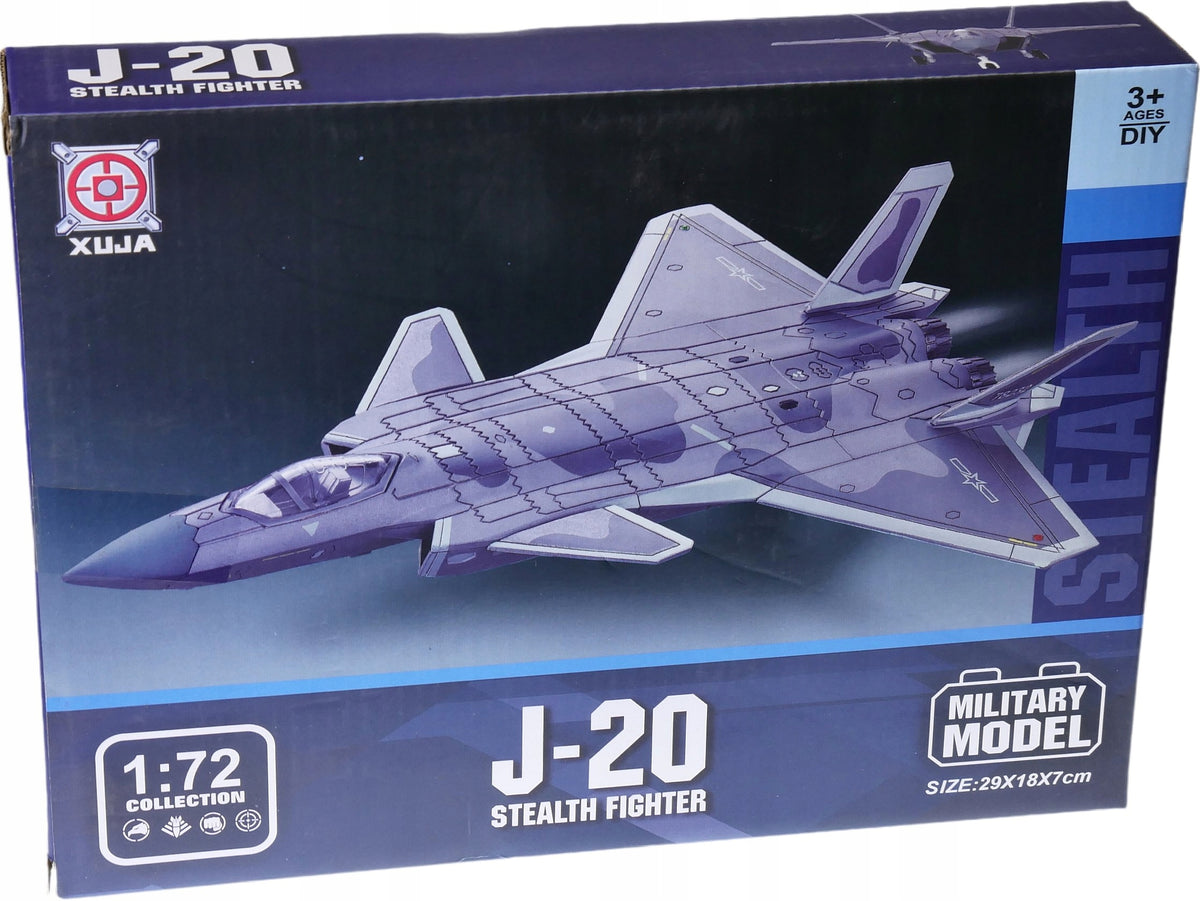 construction set for folding fighter J-20 scale 1:72