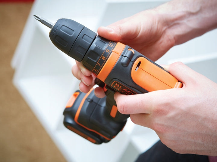 cordless drill 10,8V Black+Decker [BDCDD12-QW] 1,5Ah Manufacturer code BDCDD12