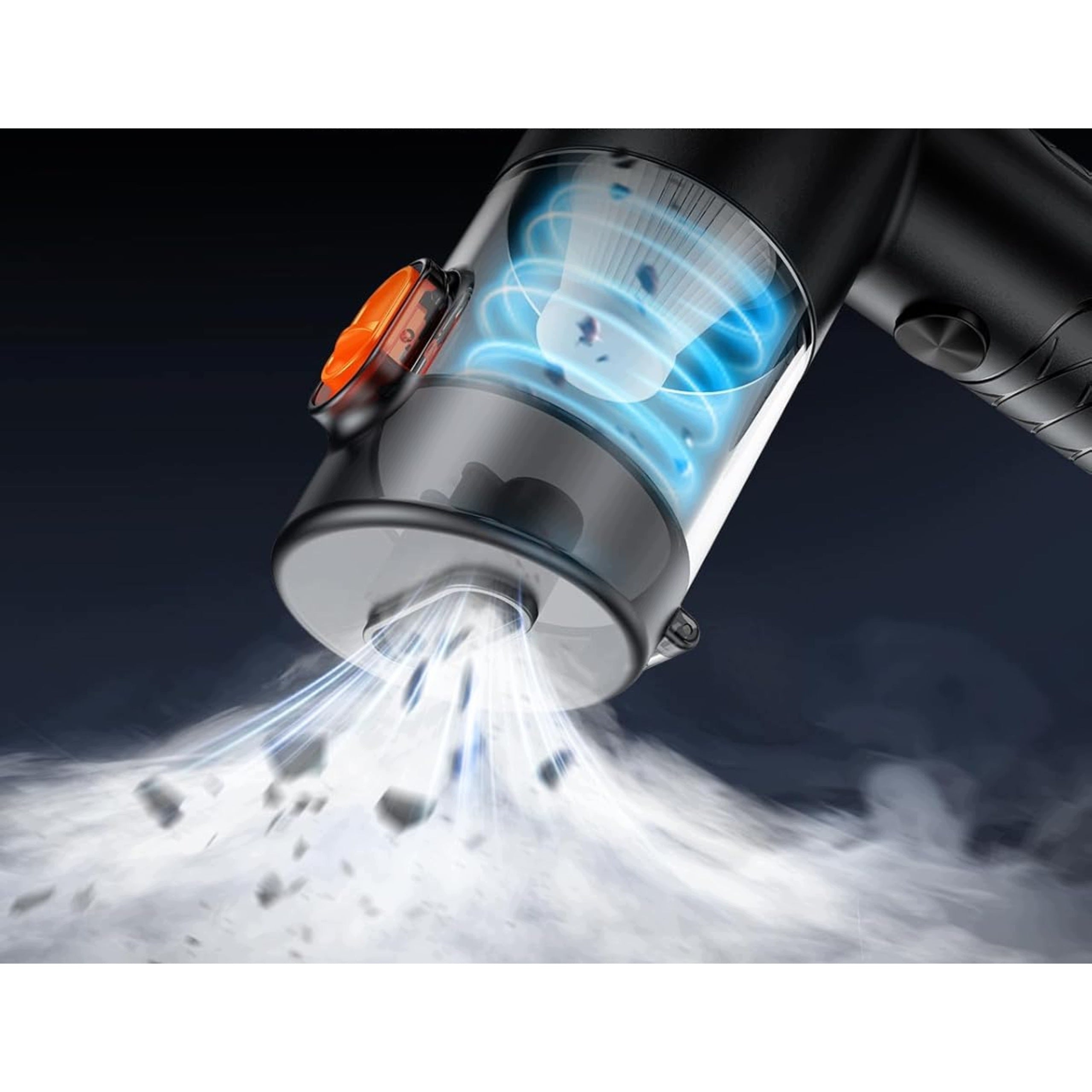 cordless handheld vacuum cleaner with 22000PA battery for car HEPA 35 min Brand no brand