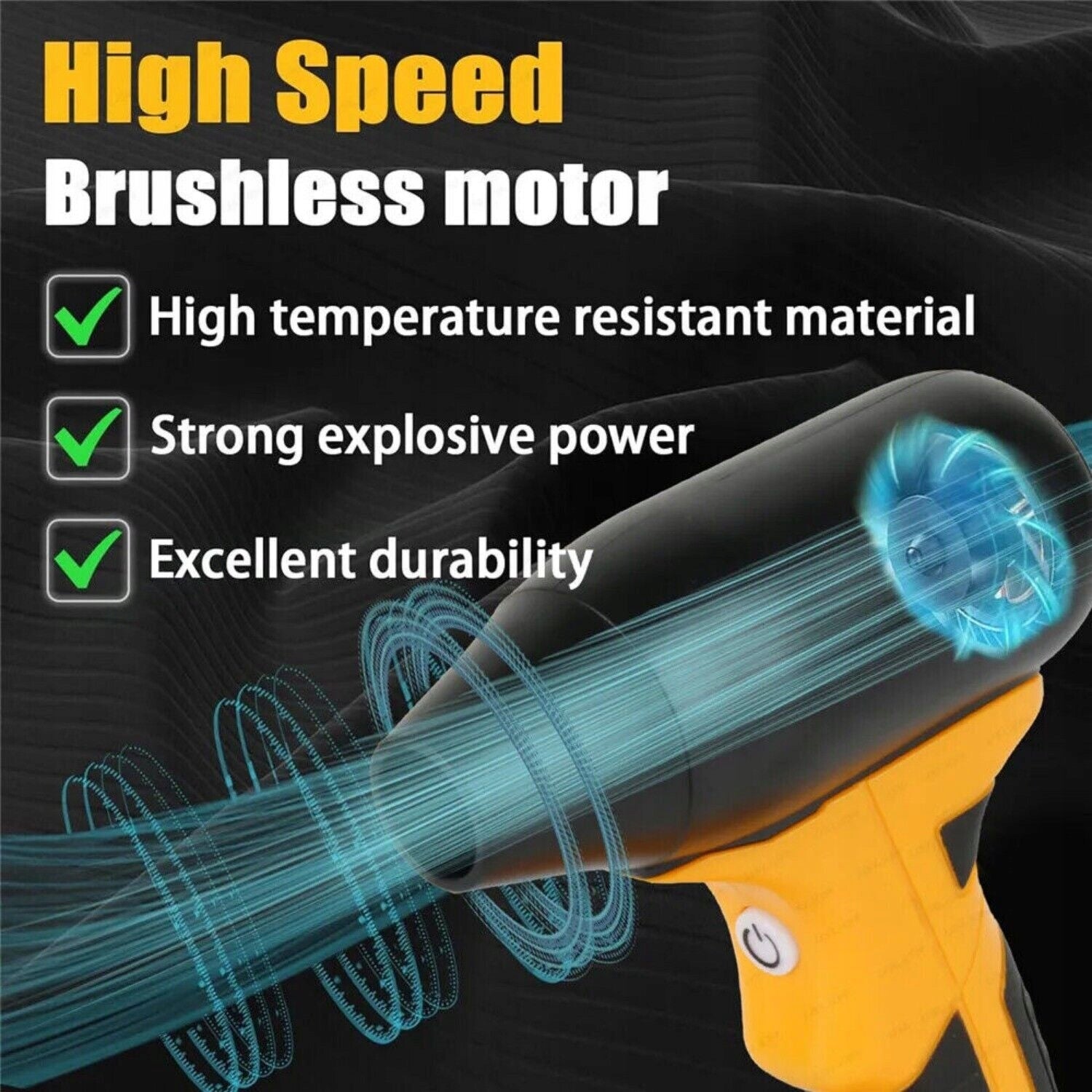 cordless leaf blower Mini Jet Dry Blower Fan for Dewalt 20v Li-ion Battery Manufacturer code BLFS-DW