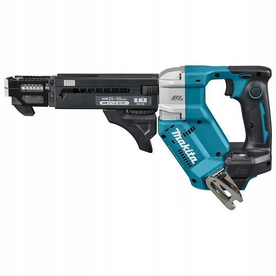 cordless screwdriver with magazine for G-K boards, 18V, Makita [DFR551Z] Batteries included no