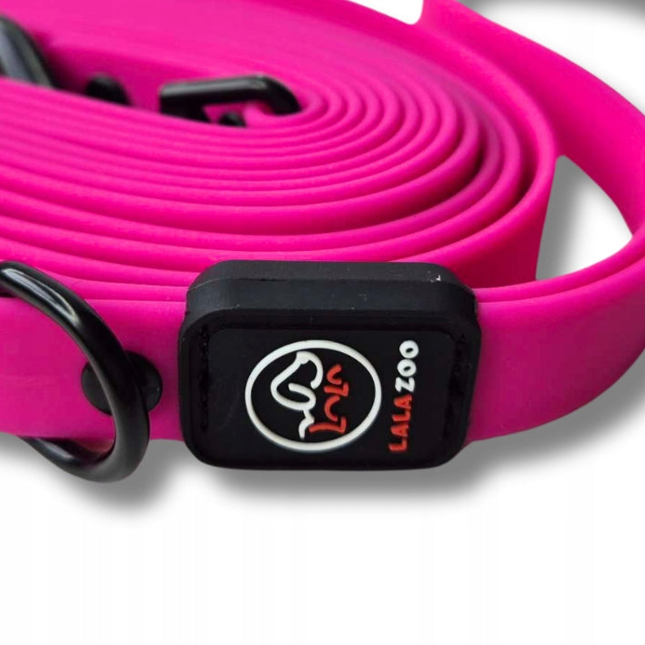 dog leash training cord waterproof urban PVC 5M pink Manufacturer code 5903857449495