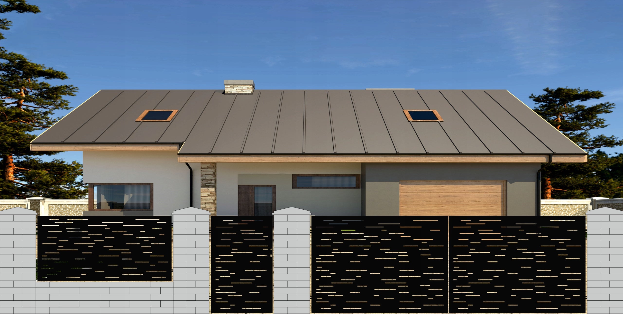 double-leaf entrance gate A2 modern underlayment Manufacturer code brak