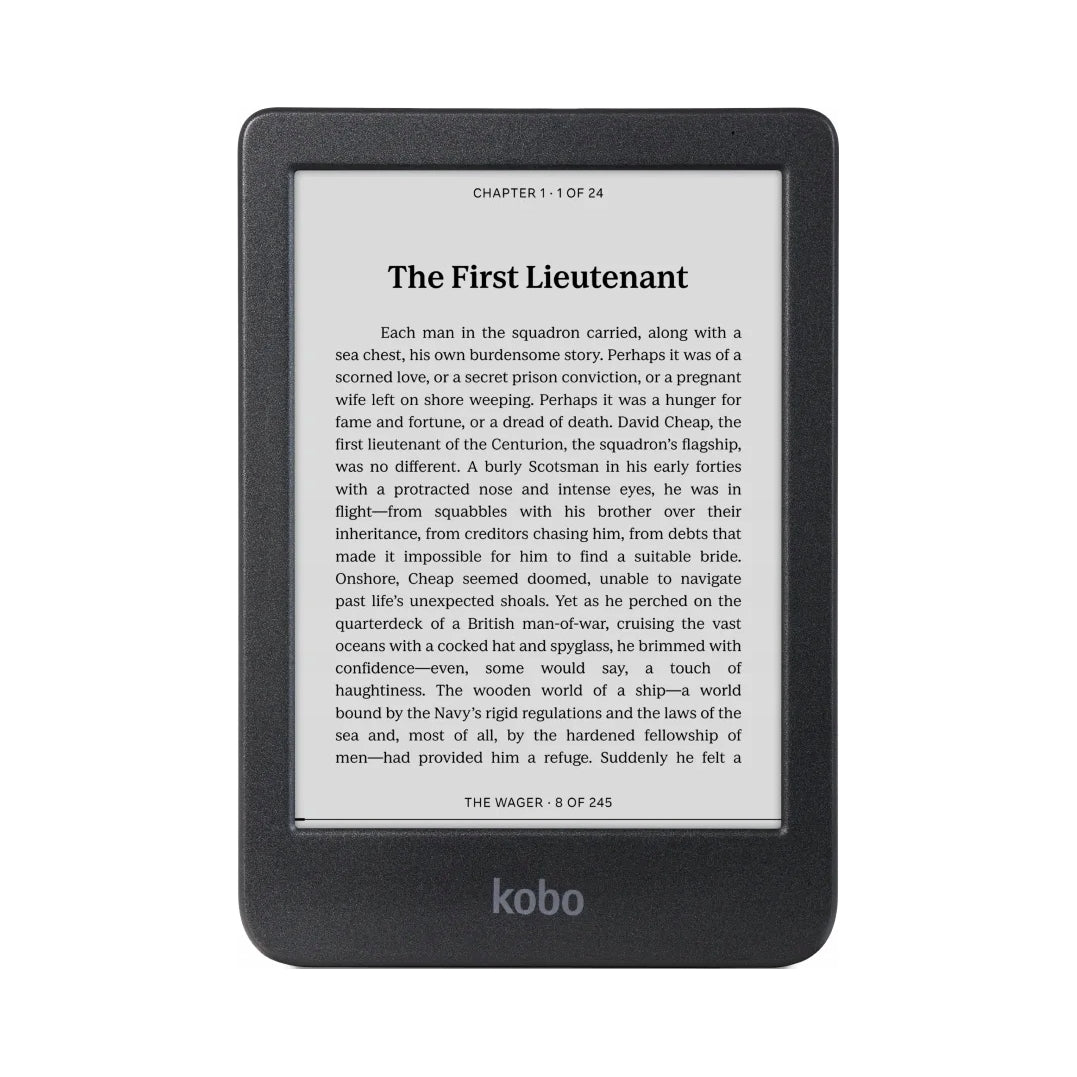 e-book reader with backlit screen Kobo Clara BW 6" 16GB Black