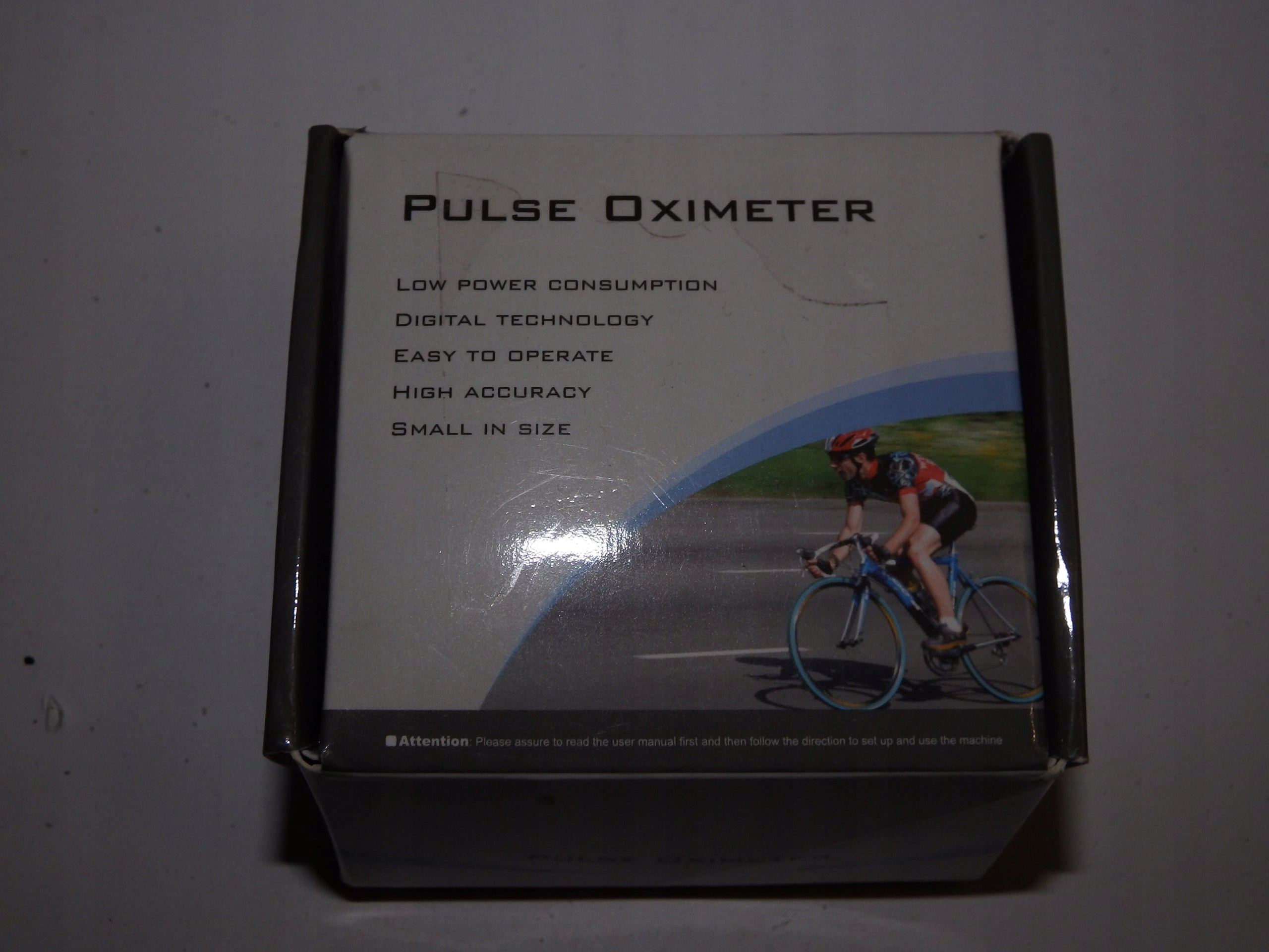 e350 pulse oximeter measures blood oxygenation per finger Packaging status original