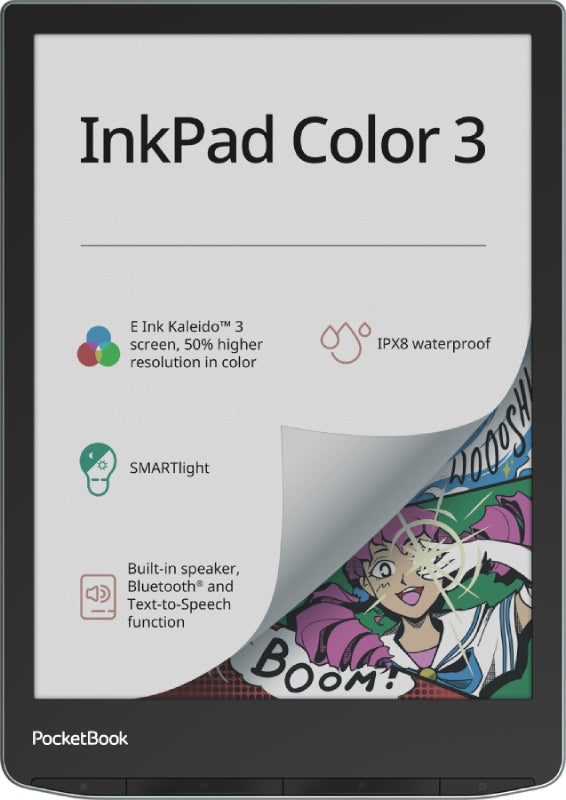 ebook reader PocketBook InkPad Color 3 32 GB 7,8 inches black