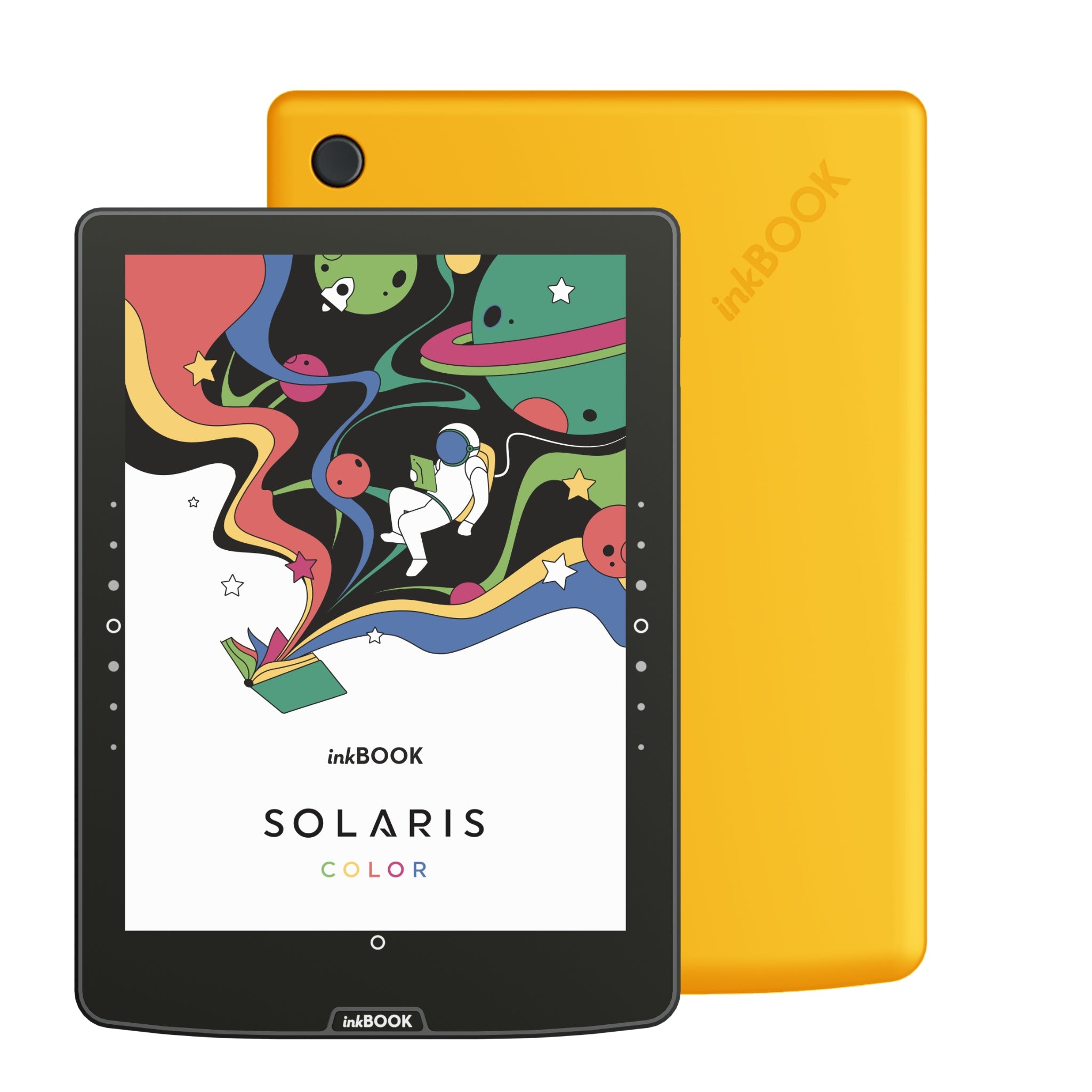 ebook reader inkBOOK Solaris Color 6"32GB BT USB-C WiFi Yellow