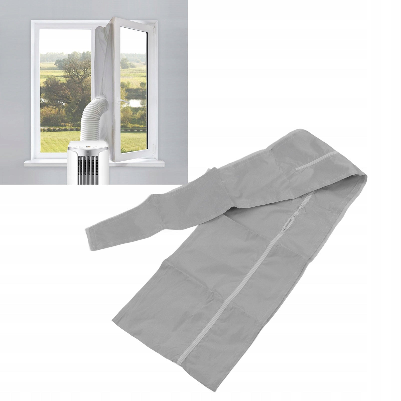 Universalus lango sandariklis oro kondicionieriui, sidabrinis, 4 m