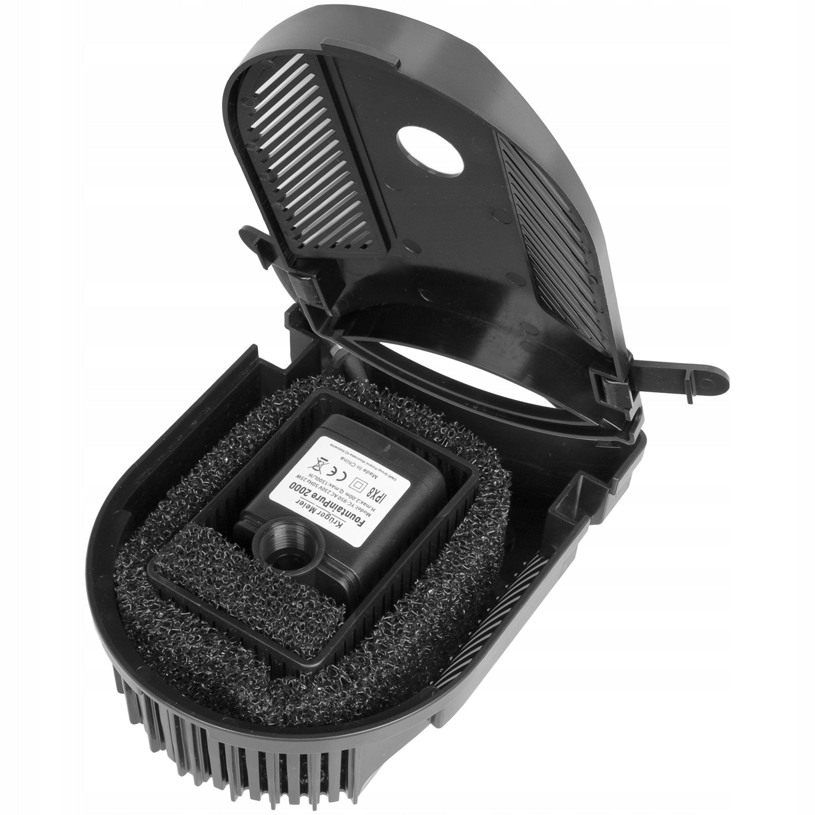 Fontanas su kriokliu, 3-in-1 filtru bei siurbliu, 1500 l/val.