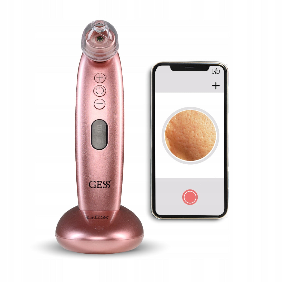 facial cleansing camera, HD blackhead removal, cosmetic vacuum cleaner GESS Packaging status original