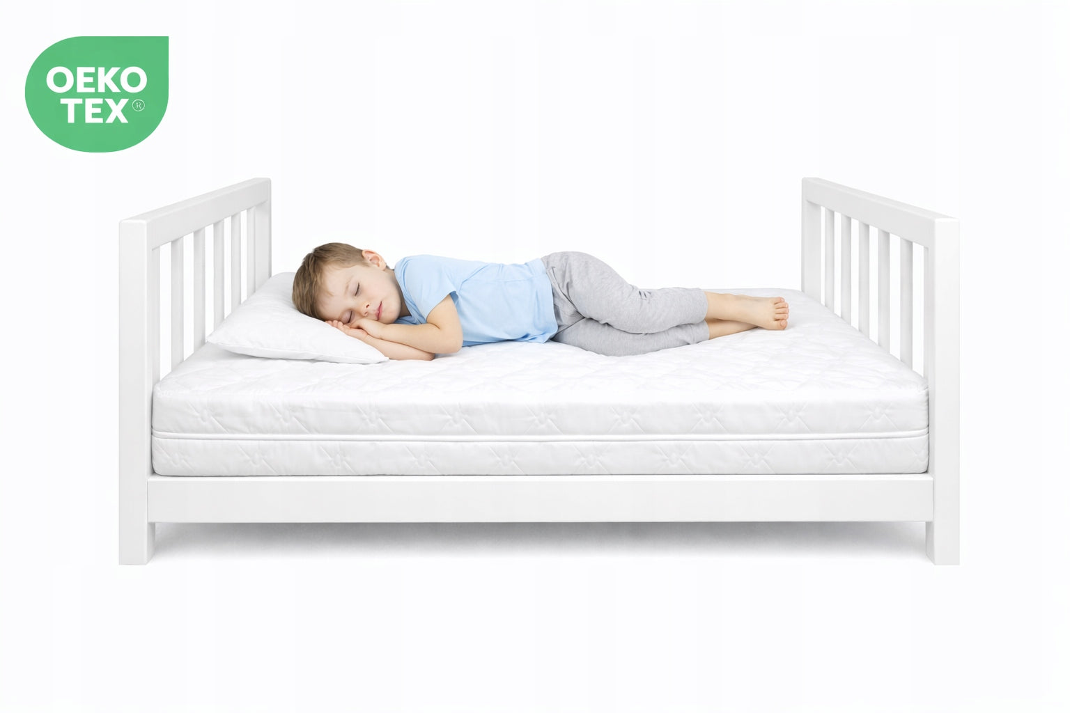 foam mattress 160x80x10 anti-allergic CERTIFIED quilted for baby Packaging status original