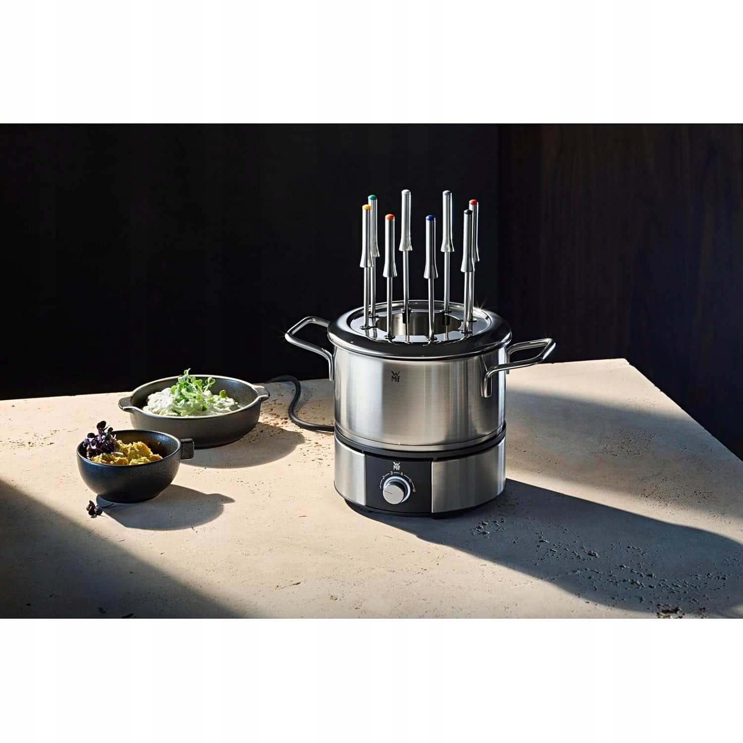 fondue set for 8 people, 1400 W, temperature control, 1,2 l EAN (GTIN) 5907021782838