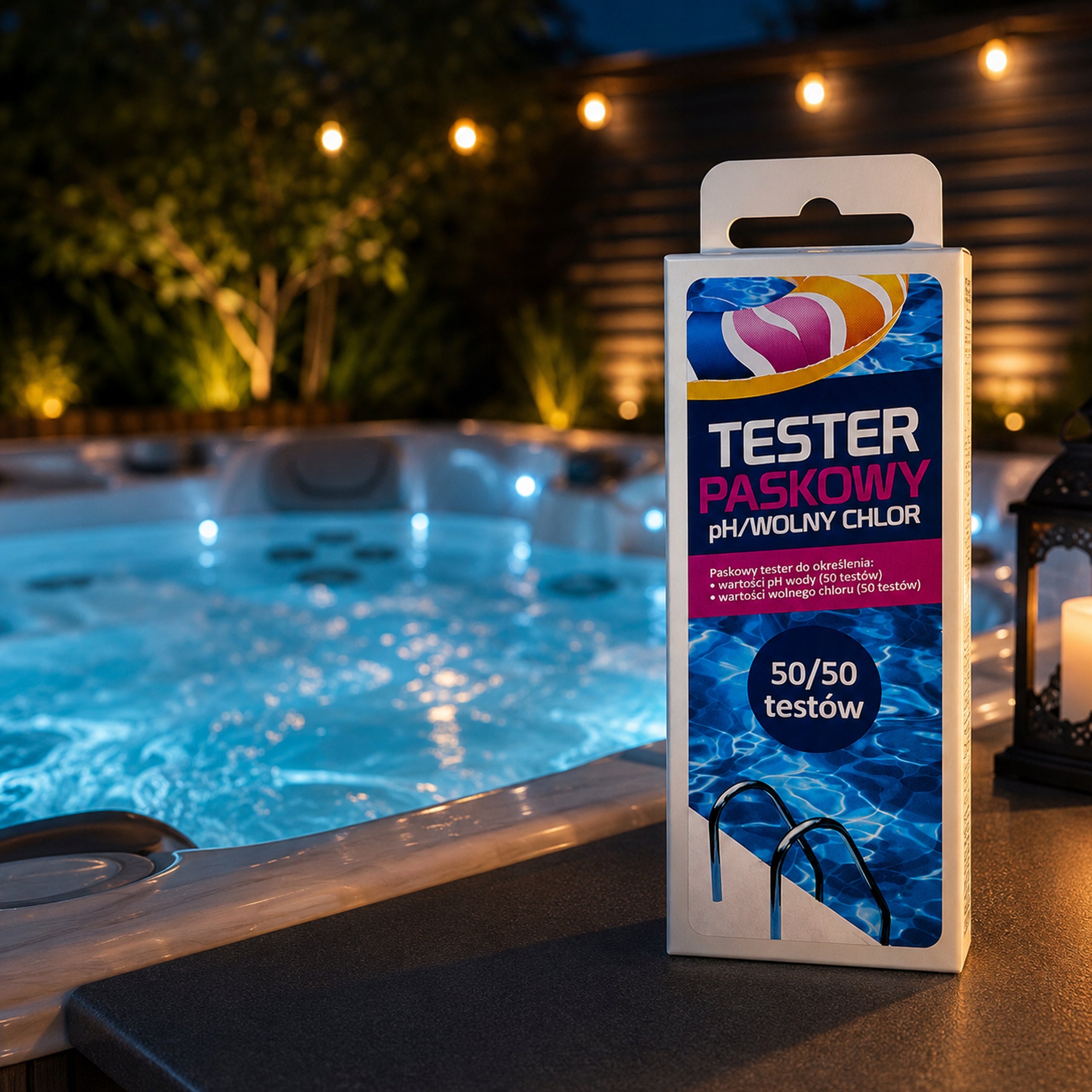 gamix strip tester chlorine strips water testing POOL CHEMISTRY Packaging status original
