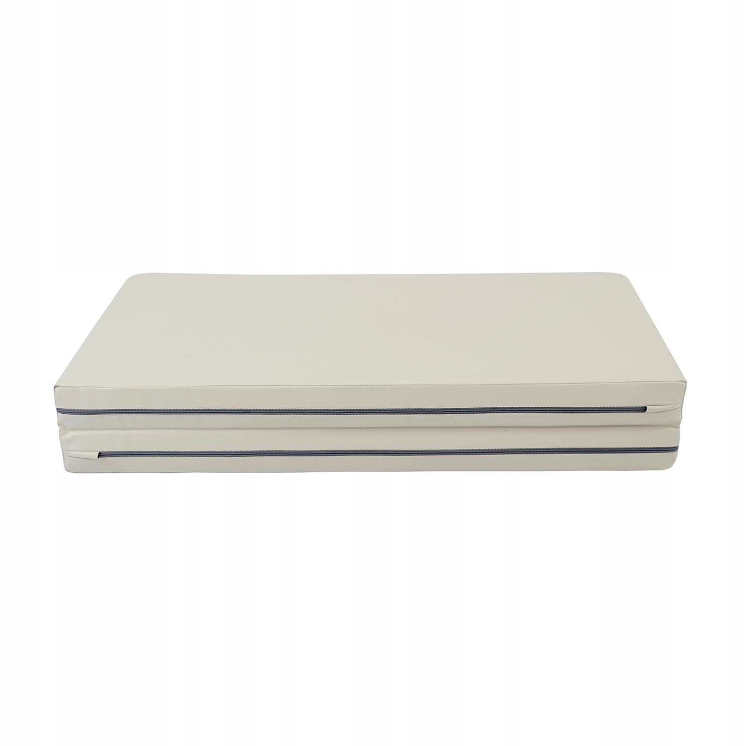 gymnastic mattress Gamma 100x100x8 two-piece with cutouts Length 100 cm