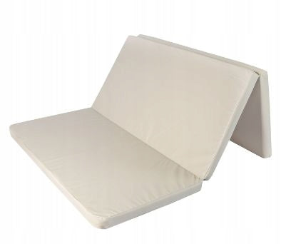 gymnastic mattress Gamma 150x100x5 three-piece beige
