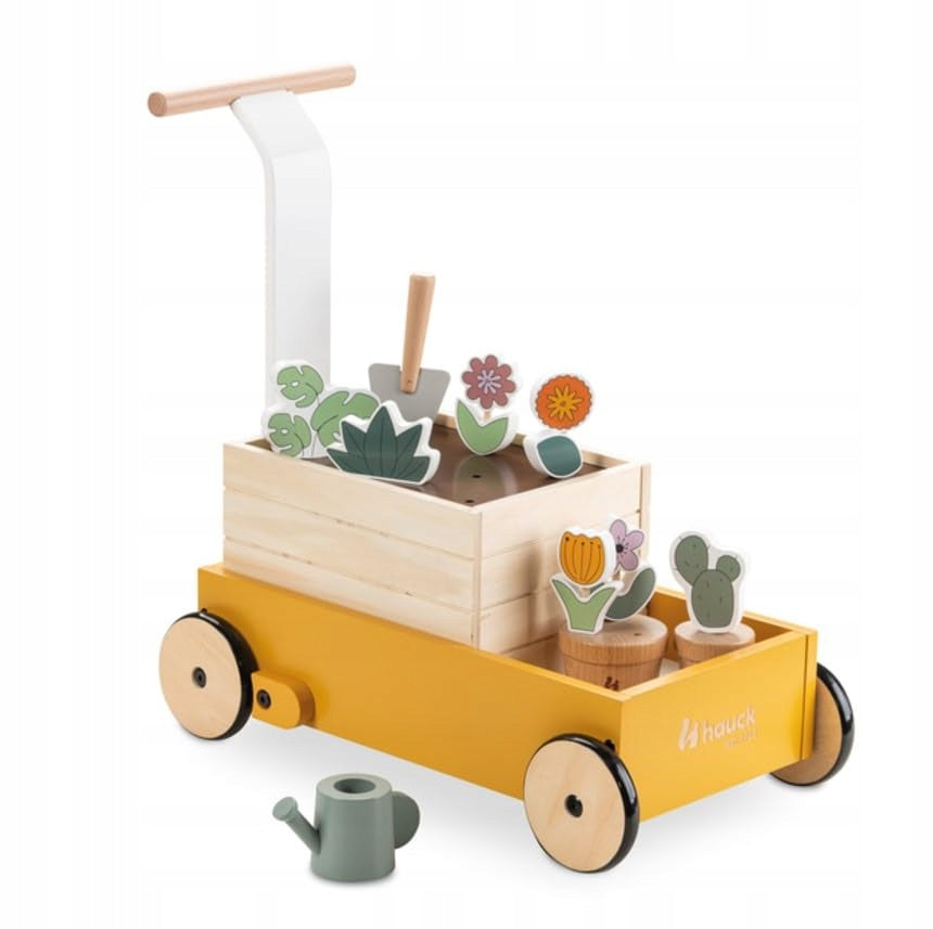 hauck Learn to Walk help you learn to walk with a gardener, stroller to