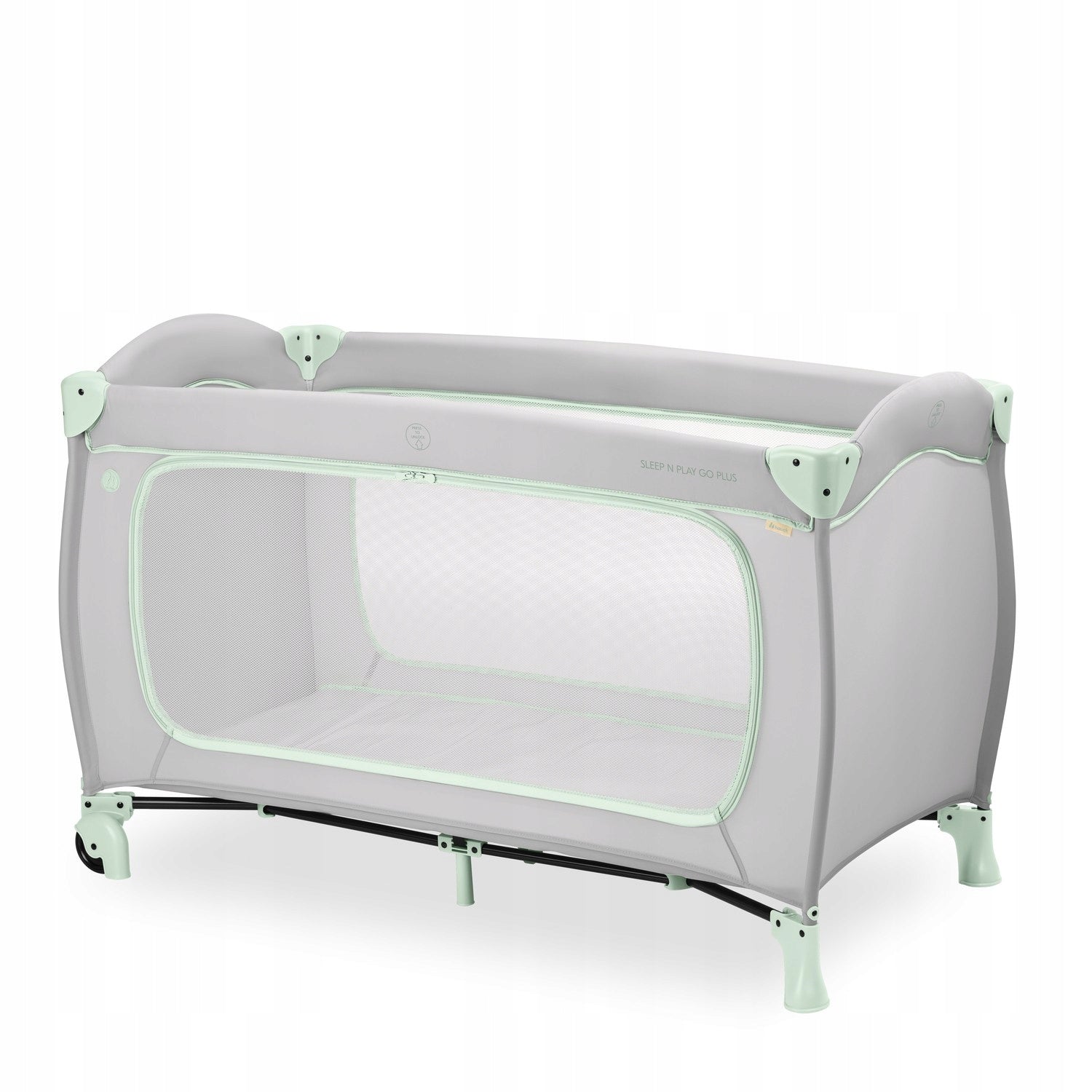 hauck Sleep N Play Go Plus Dusty Mint Travel Cot