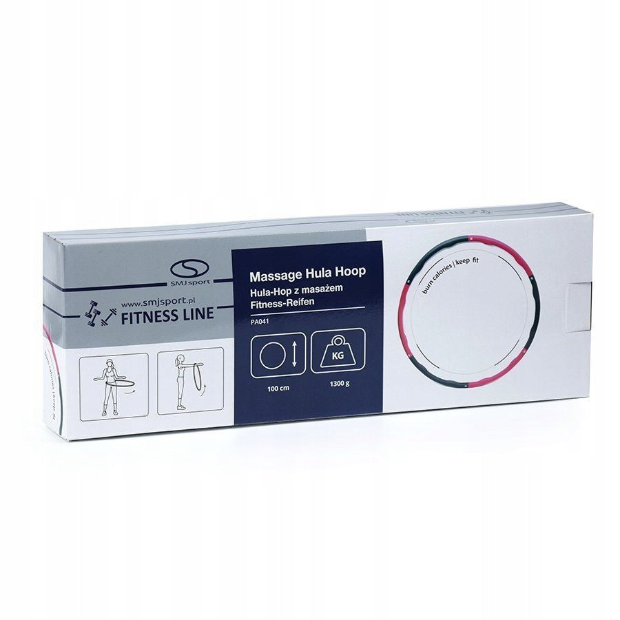 hula hoop with smj massage Folding 100cm 1300g Brand SMJ Sport