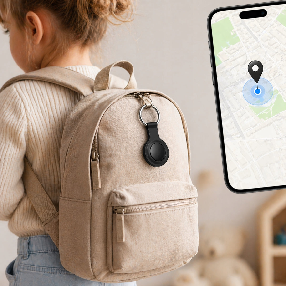 iOS Bluetooth Locator for Cat Dog Wallet Keys Packaging status original