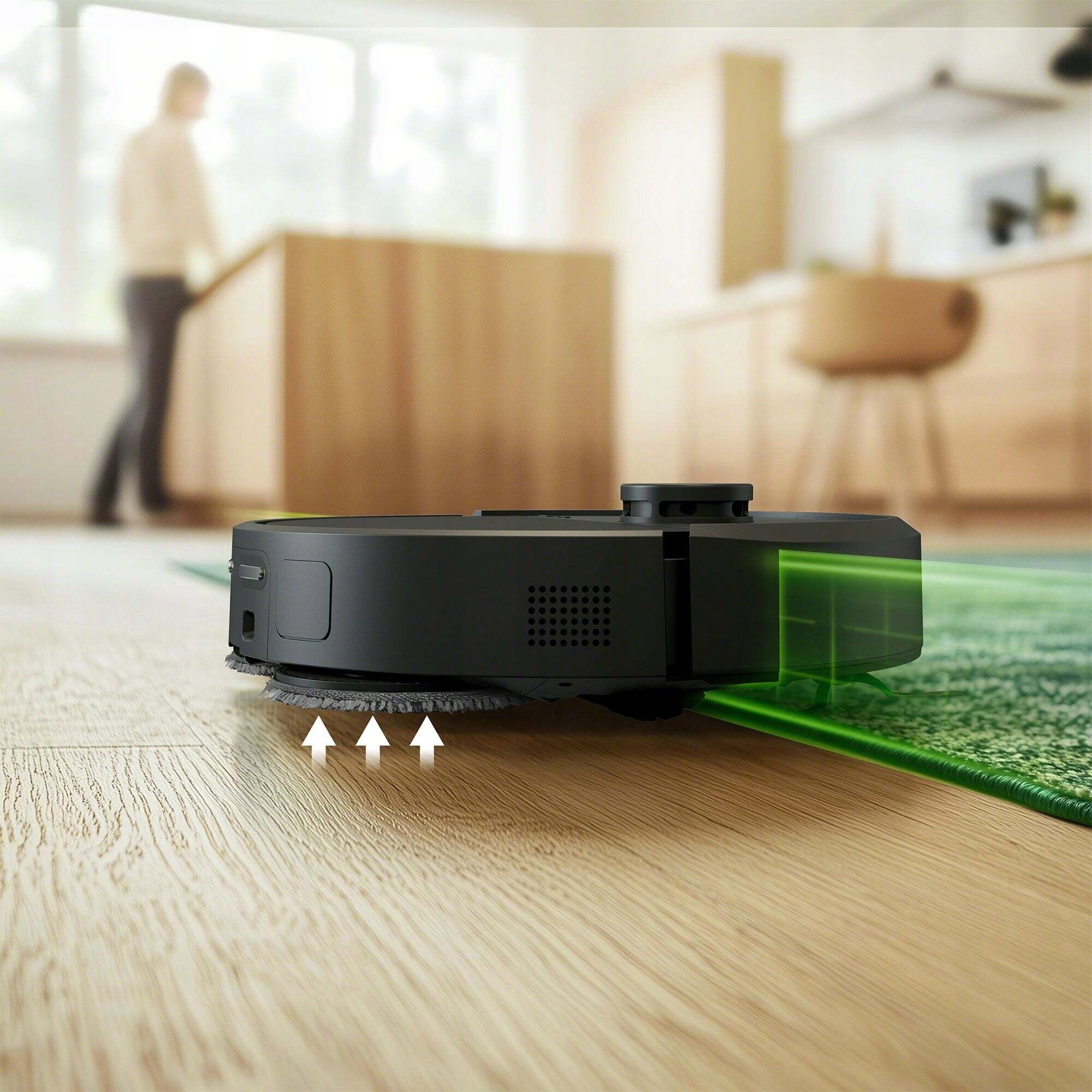 iRobot Roomba Plus 405 Combo Black Product depth 35.1 cm