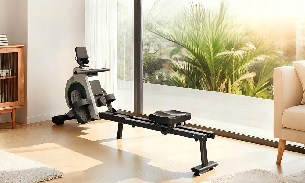 iScooter QK530 Training Rowing Machine Compact for Cardio at Home Bluetooth Manufacturer code iScooter QK530 7622210291585 Bluetooth
