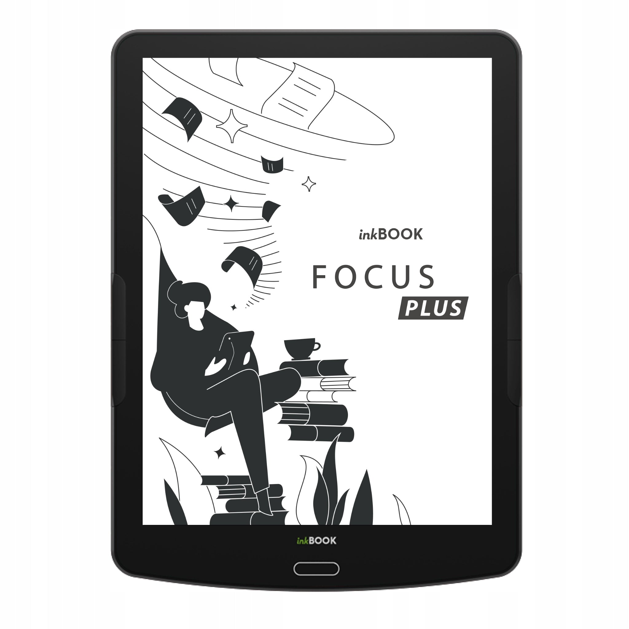 inkBOOK Focus Plus Black 7.8" with Legimi, Kindle, Kobo, Empik Go apps Packaging status original
