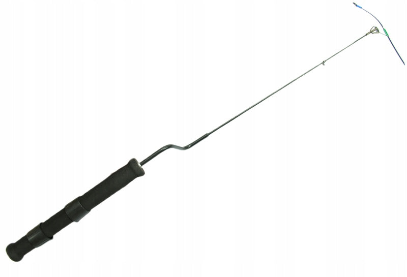 large SET ICE fishing rod reel 5x kiwok MORMYSZKI sheet metal OCHOTKA Brand Angel sport