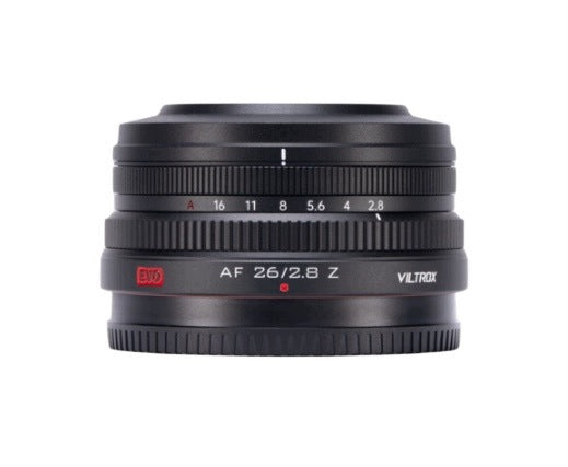lens Viltrox 26mm f/2.8 EVO power. Nikon WITH PROMOTION ON TRIPOD BENRO Manufacturer code Viltrox 26mm f/2.8 EVO