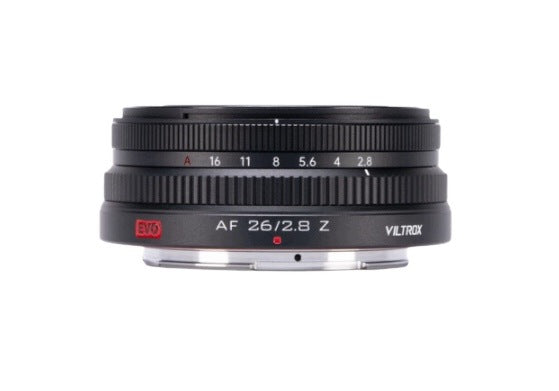 lens Viltrox 26mm f/2.8 EVO power. Nikon WITH PROMOTION ON TRIPOD BENRO Packaging status original