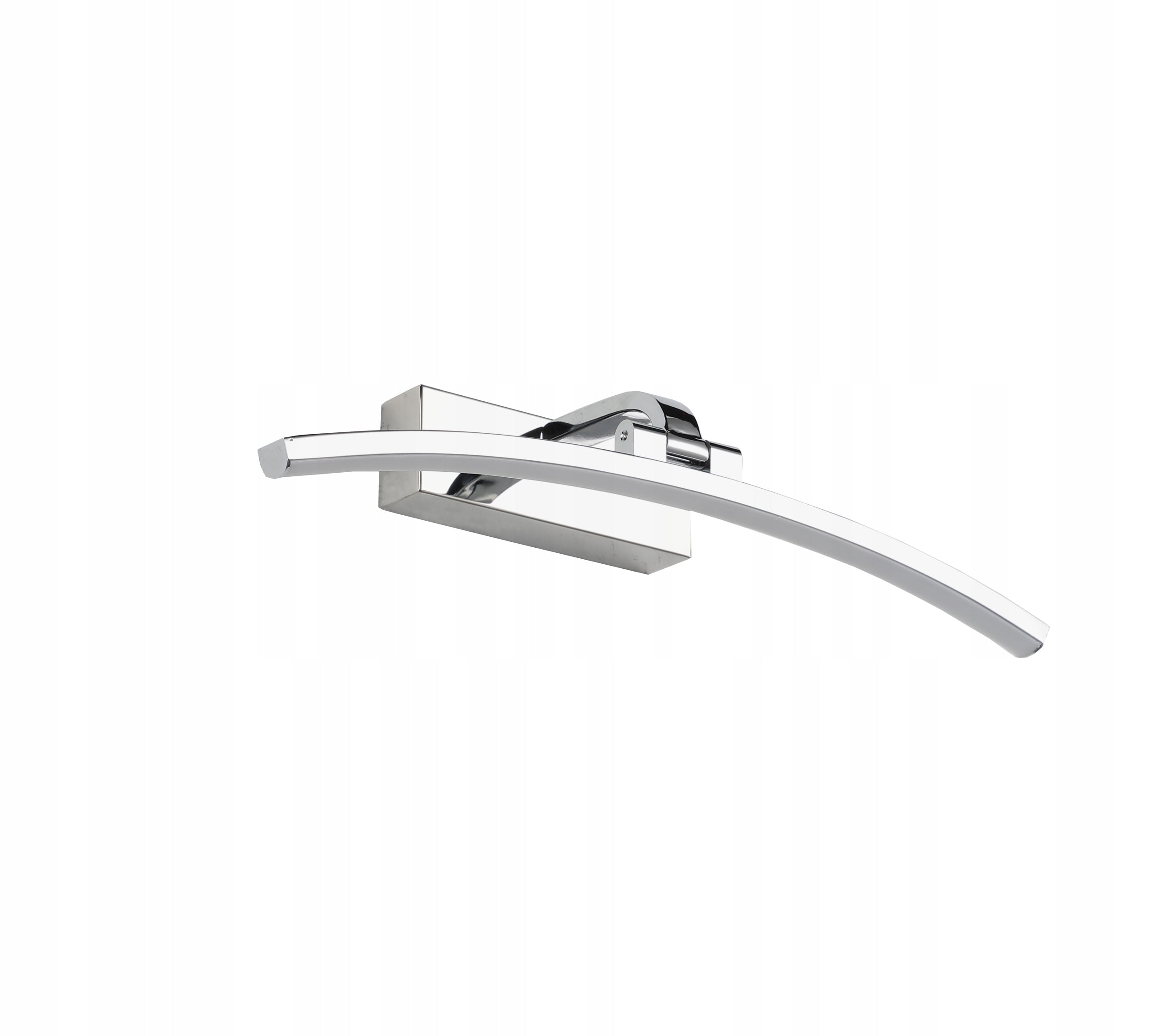 lighting for the bathroom above the mirror round on the wall sconce bent chrome EAN (GTIN) 5905454230766
