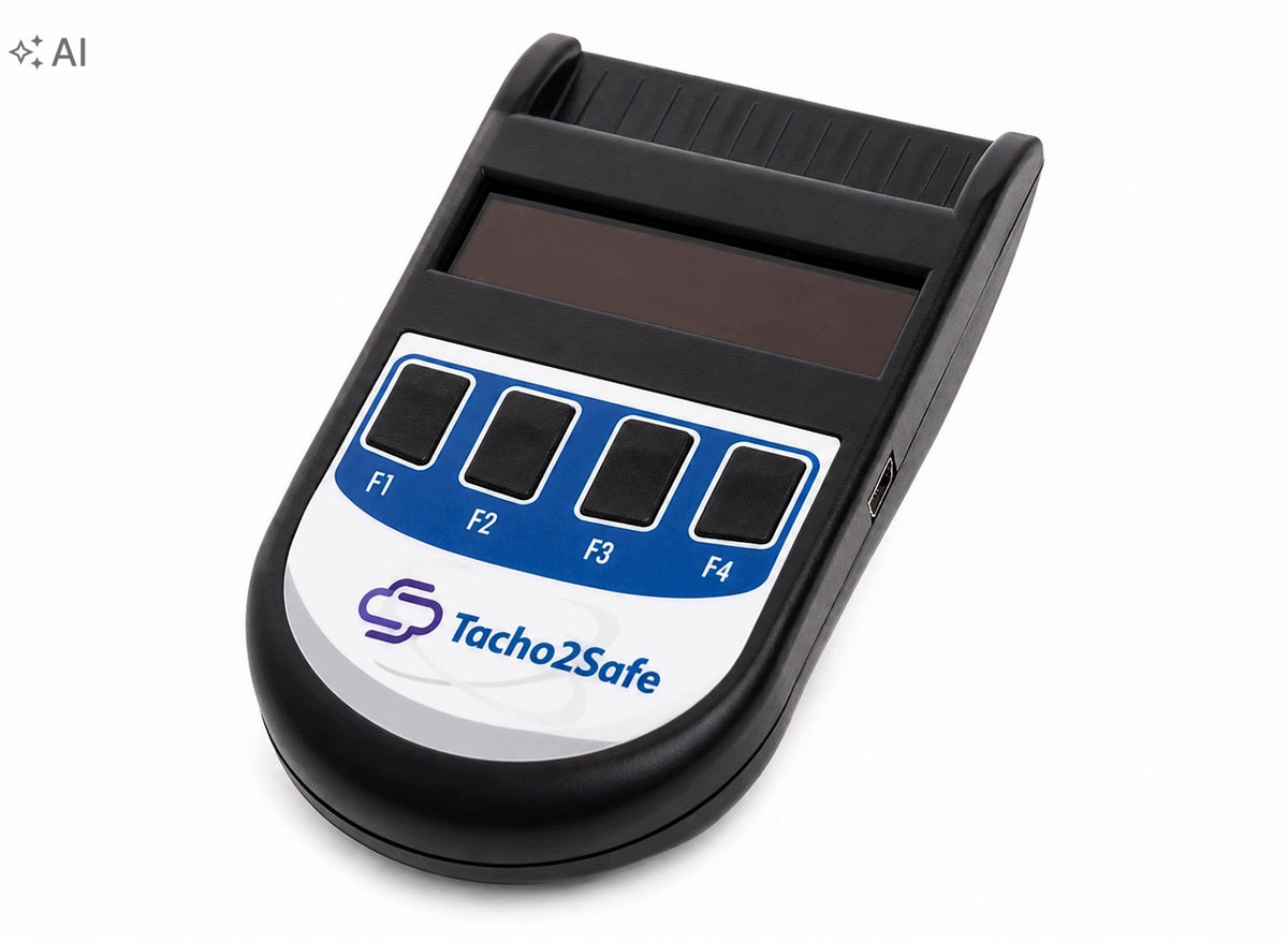 mTacho | 7 in 1 Charger | TACHO2SAFE | New Cards & Tachographs Reader 4.1 Packaging status original