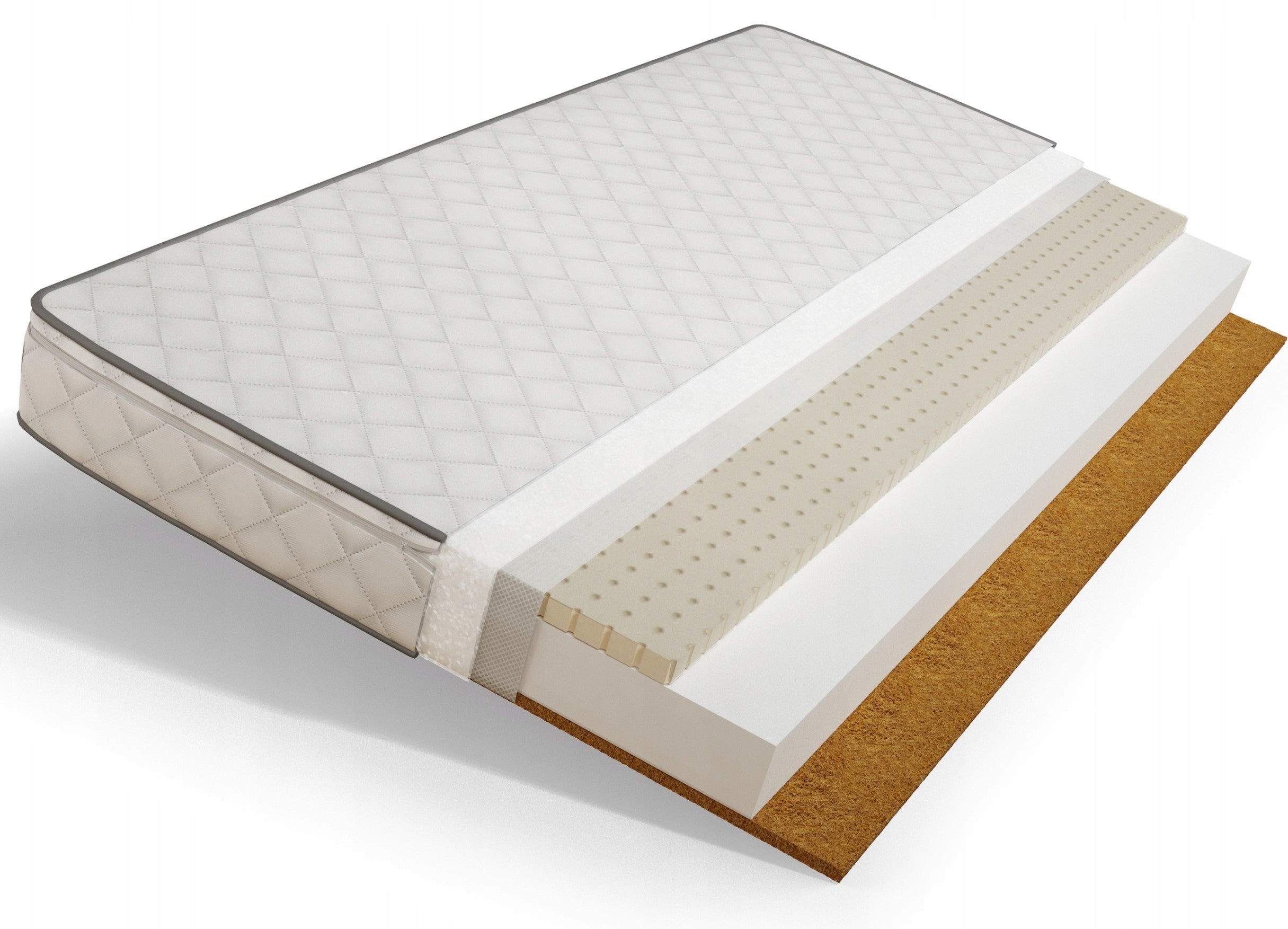 mattress latex coconut foam 120 x 60 x10